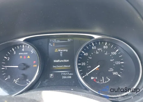 2016 Nissan Rogue Sl из США, поврежденный, VIN 5N1AT2MV2GC876960